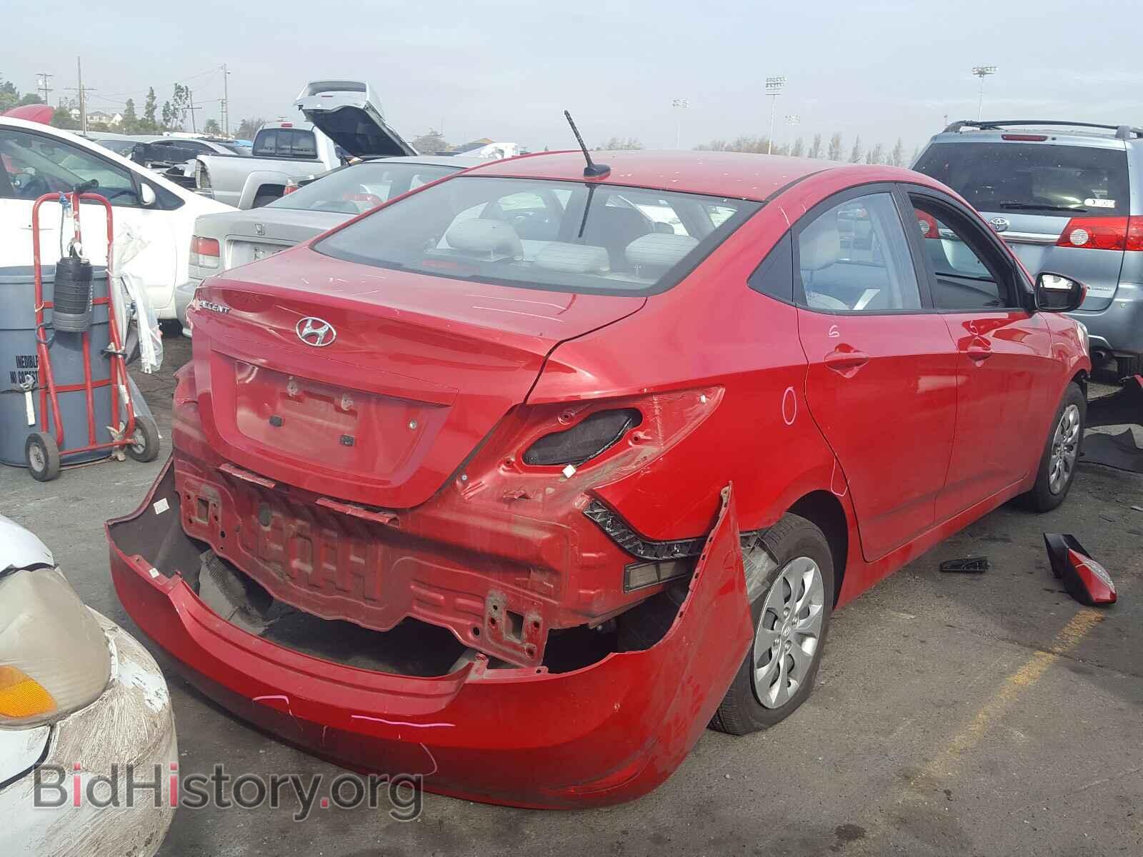 2016 HYUNDAI ACCENT - VIN: KMHCT4AEXGU078337 - Фото 4