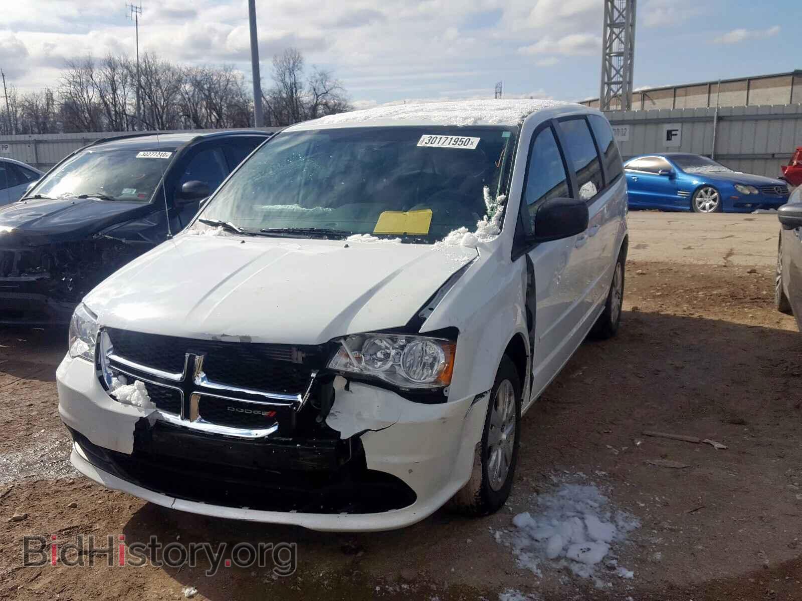 2017 DODGE CARAVAN - VIN: 2C4RDGBG9HR701877 - Фото 2
