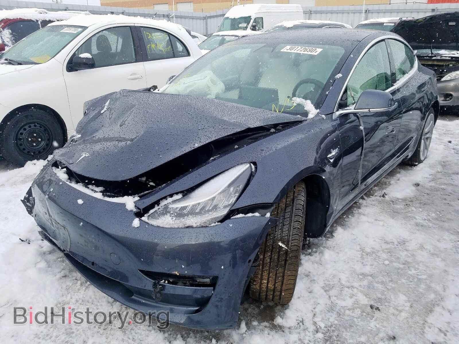 2019 TESLA MODEL 3 - VIN: 5YJ3E1EB2KF195702 - Photo 2