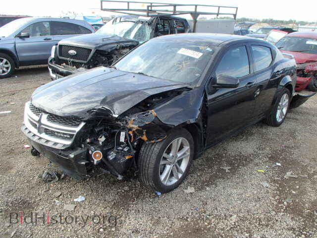 2011 DODGE AVENGER - VIN: 1B3BD1FG1BN622430 - Фото 2