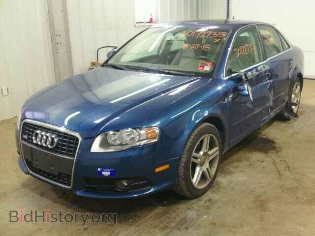 2008 AUDI A4 - VIN: WAUDF78EX8A023619 - Фото 2