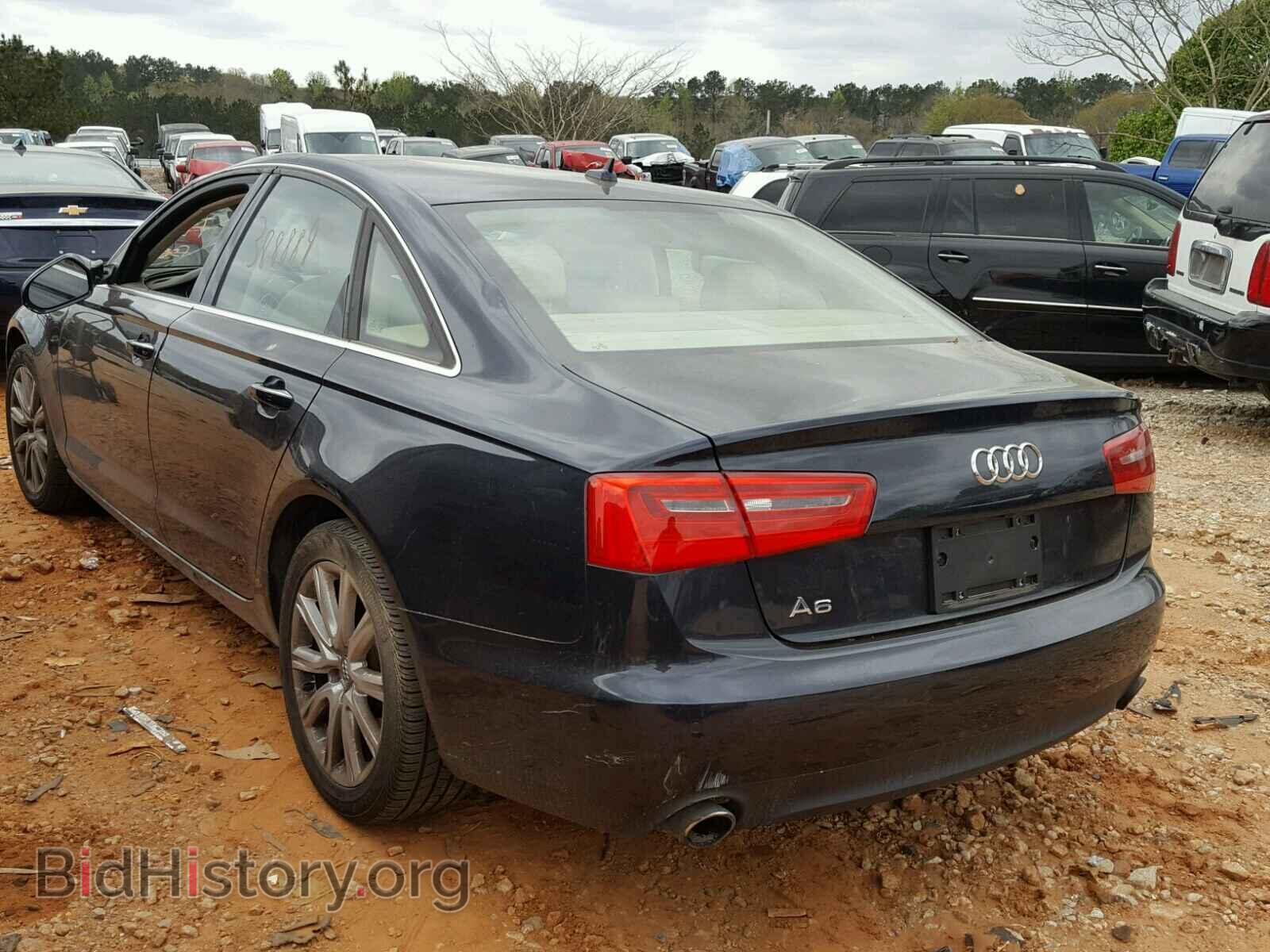 2014 AUDI A6 - VIN: WAUGFAFC2EN049437 - Фото 3