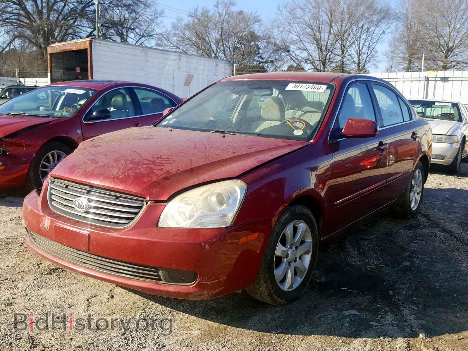 2007 KIA OPTIMA - VIN: KNAGE124675128534 - Фото 2