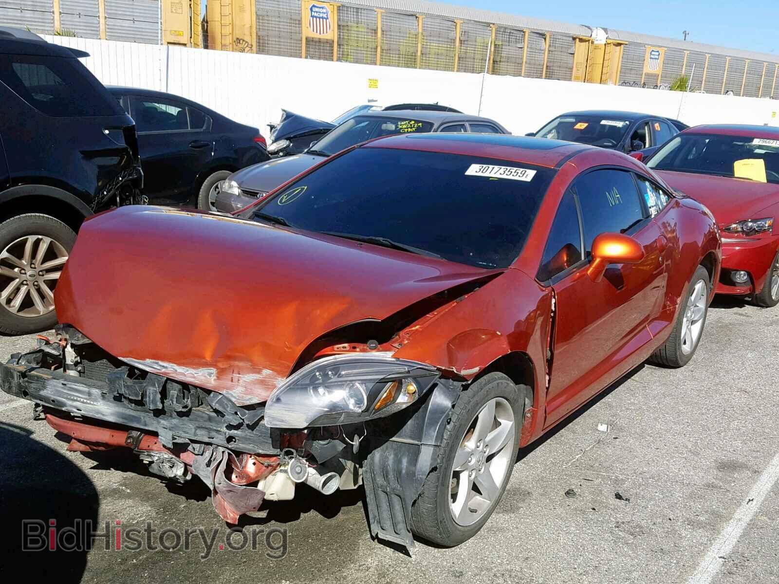 2007 MITSUBISHI ECLIPSE - VIN: 4A3AK24F77E022211 - Фото 2