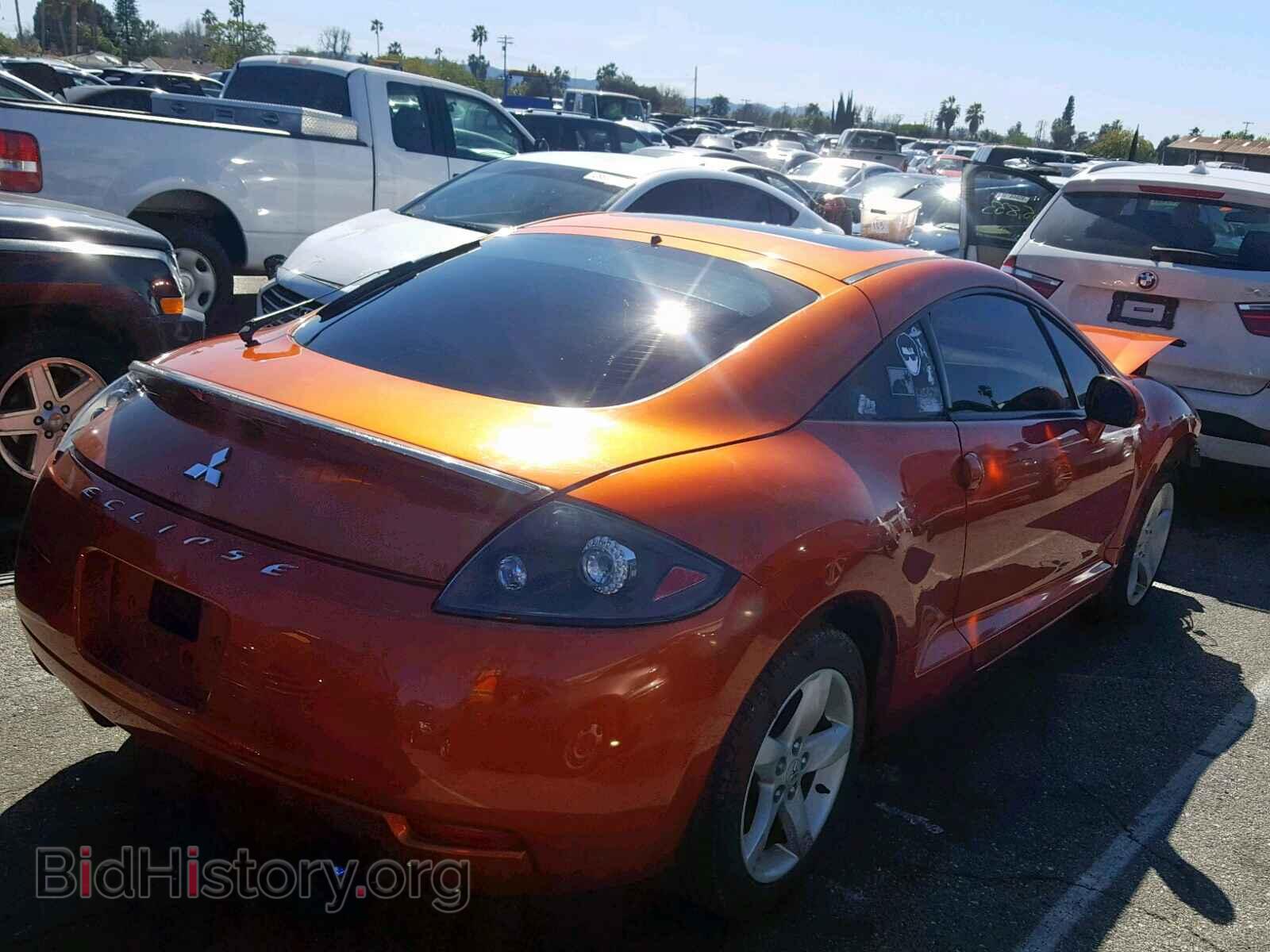 2007 MITSUBISHI ECLIPSE - VIN: 4A3AK24F77E022211 - Фото 4