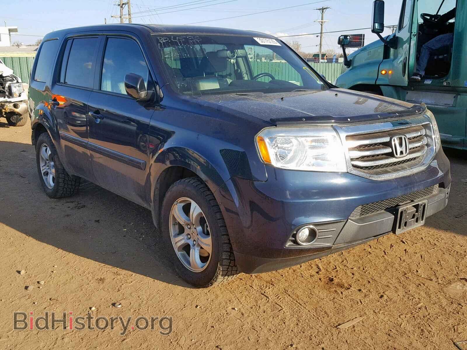 Photo 5FNYF4H56CB004875 - HONDA PILOT EXL 2012