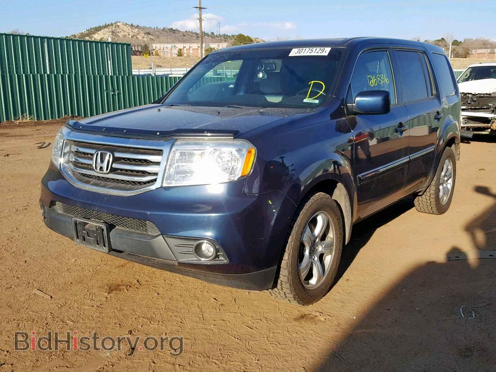 2012 HONDA PILOT EXL - VIN: 5FNYF4H56CB004875 - Фото 2