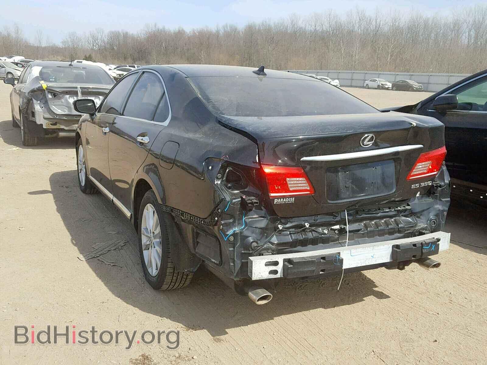 2012 LEXUS ES350 - VIN: JTHBK1EG5C2482406 - Фото 3