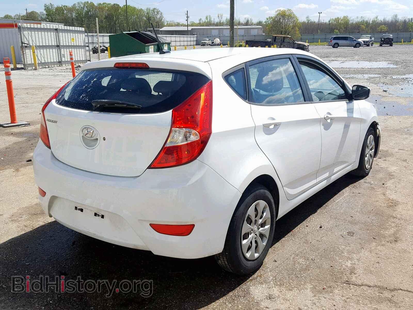 2015 HYUNDAI ACCENT - VIN: KMHCT5AE2FU207501 - Фото 4