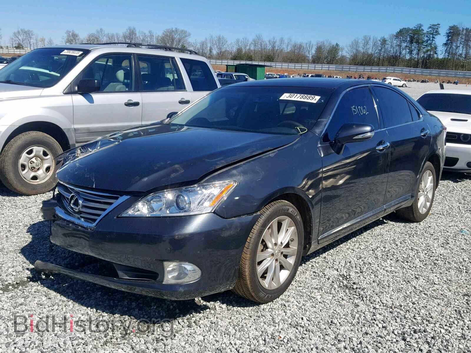 2011 LEXUS ES350 - VIN: JTHBK1EG7B2457490 - Фото 2