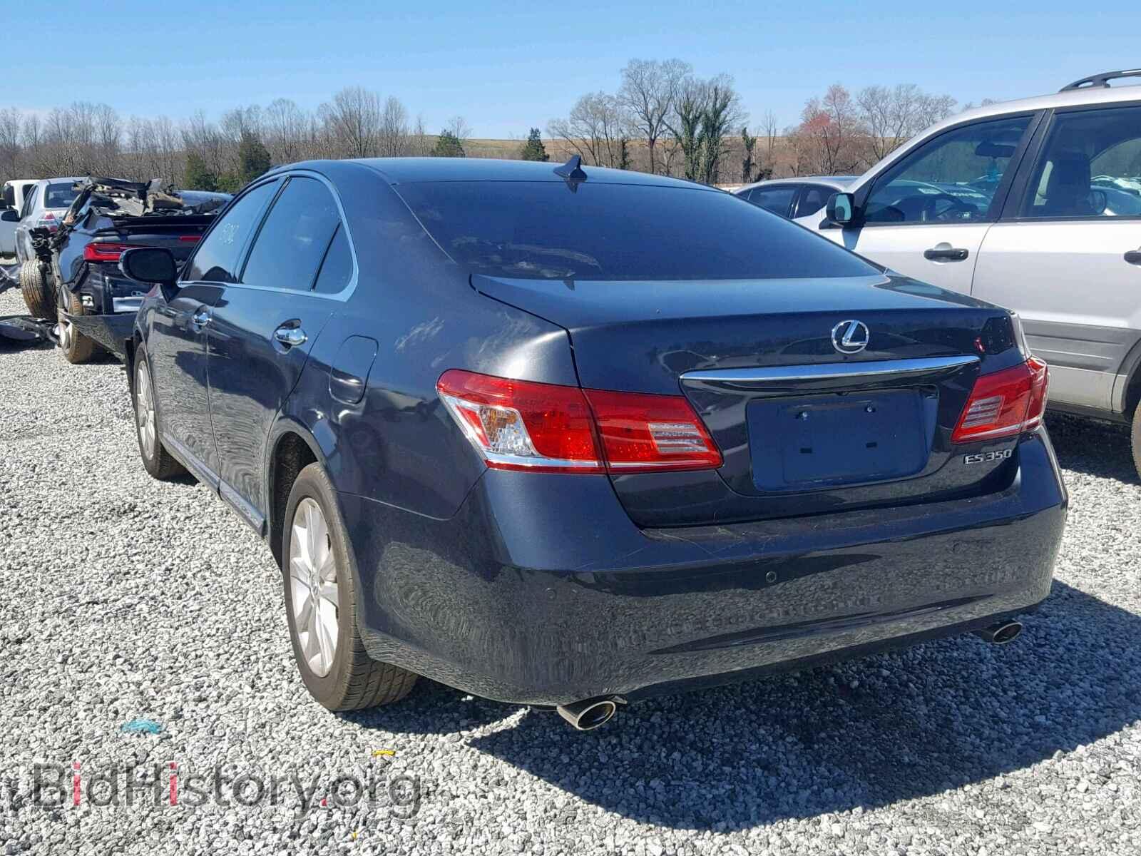 2011 LEXUS ES350 - VIN: JTHBK1EG7B2457490 - Фото 3