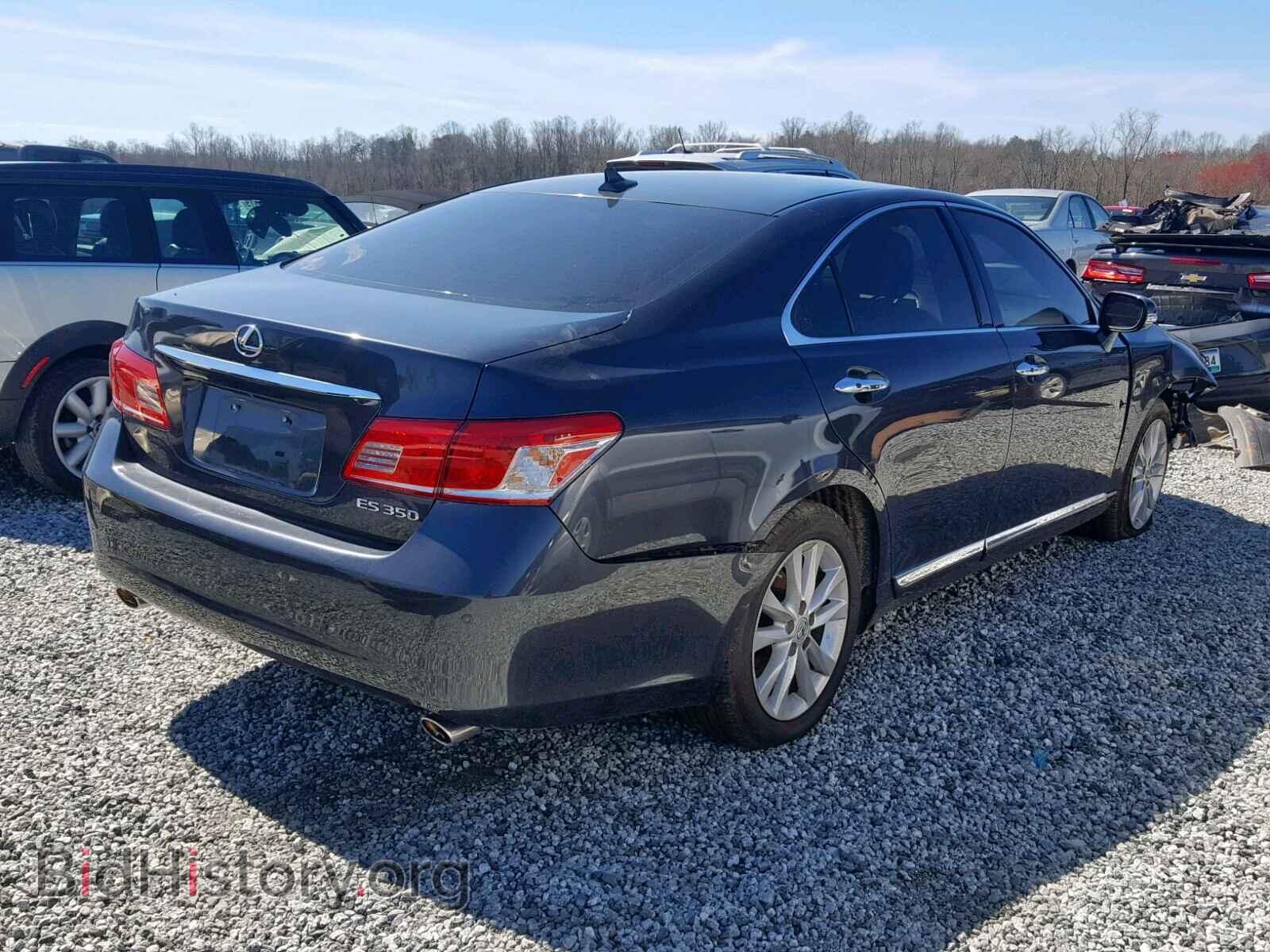 2011 LEXUS ES350 - VIN: JTHBK1EG7B2457490 - Фото 4
