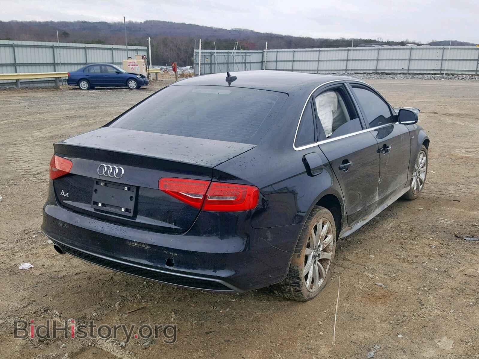 2014 AUDI A4 - VIN: WAUAFAFL6EN009898 - Фото 4