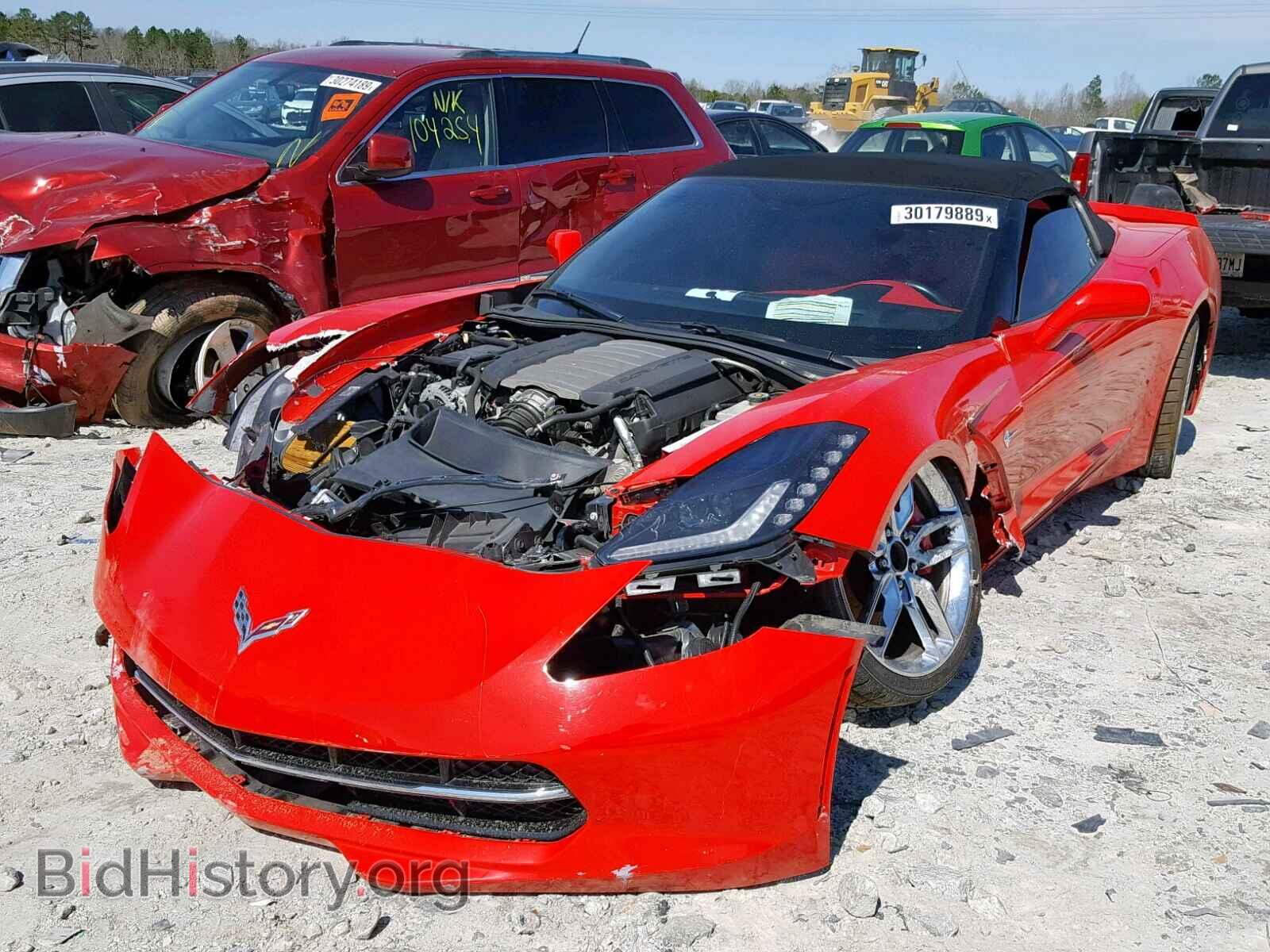 2014 CHEVROLET CORVETTE - VIN: 1G1YL3D77E5111053 - Фото 2