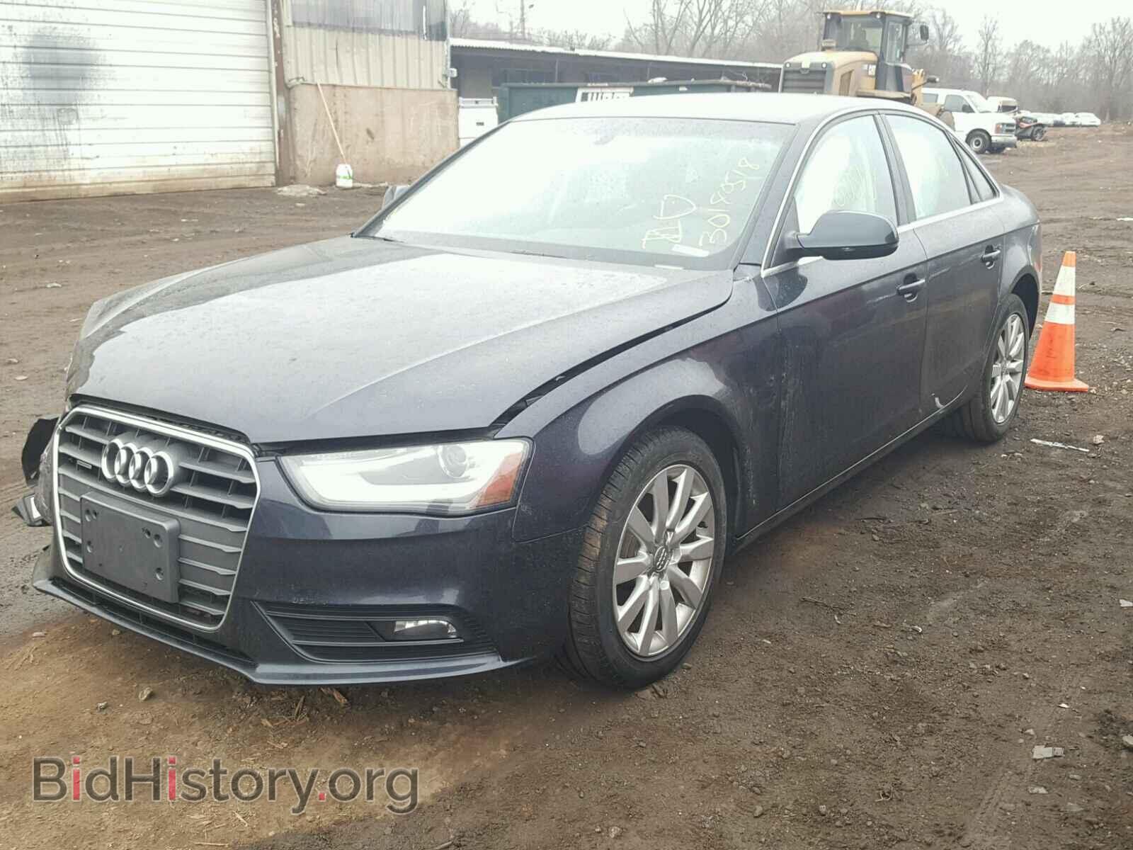 2013 AUDI A4 - VIN: WAUBFAFL1DN032704 - Фото 2