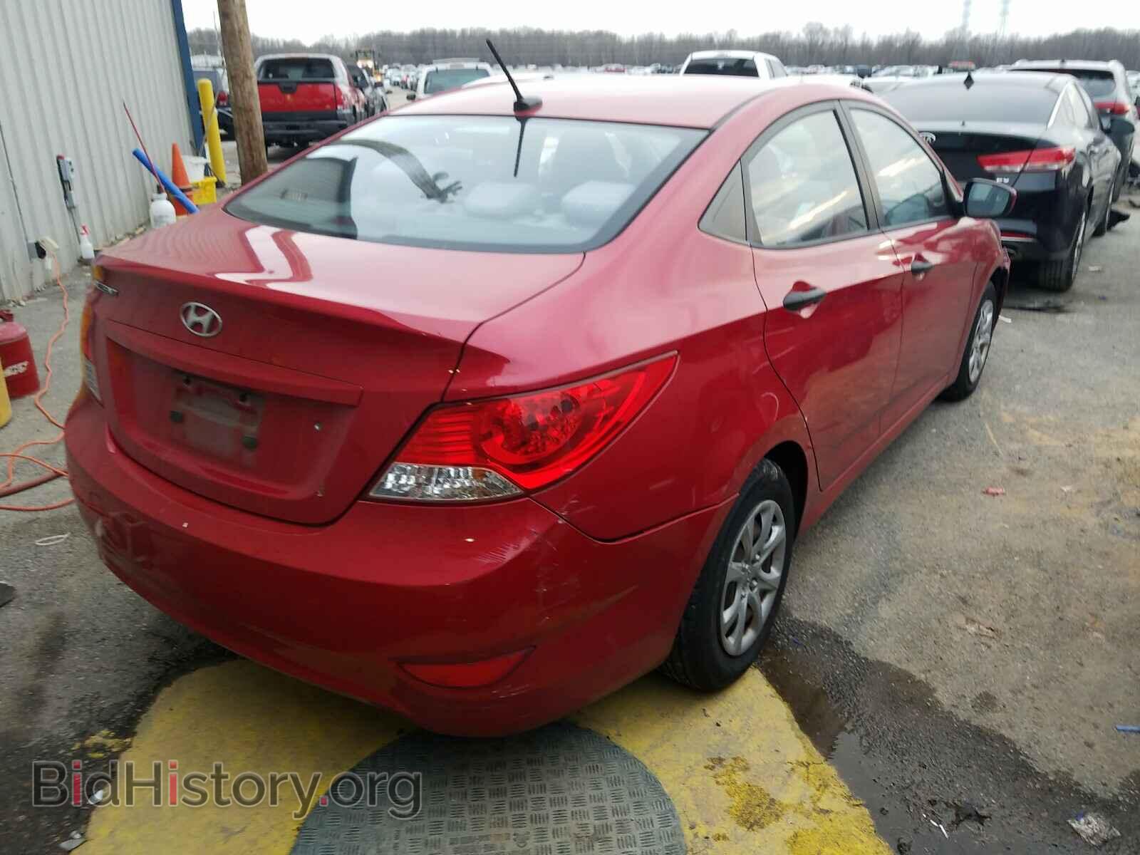 2012 HYUNDAI ACCENT - VIN: KMHCT4AE5CU070429 - Фото 4