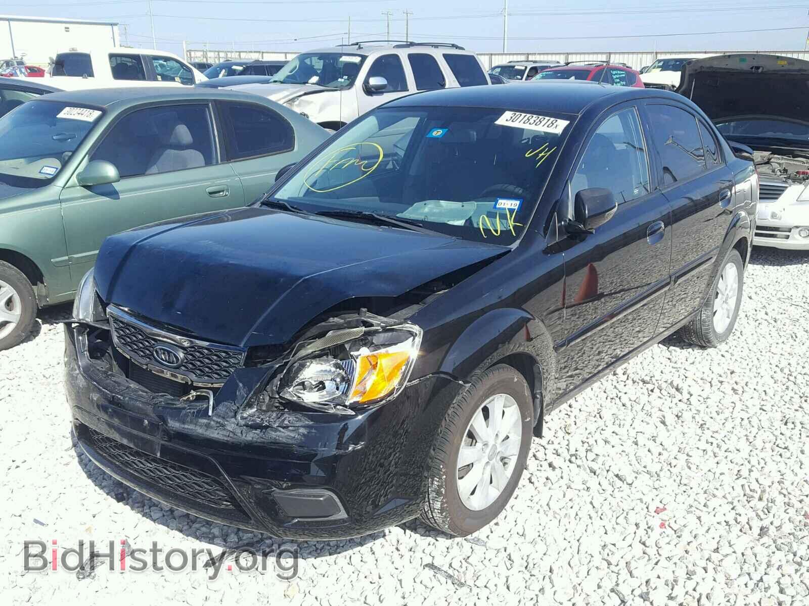 2011 KIA RIO BASE - VIN: KNADH4A34B6863357 - Фото 2