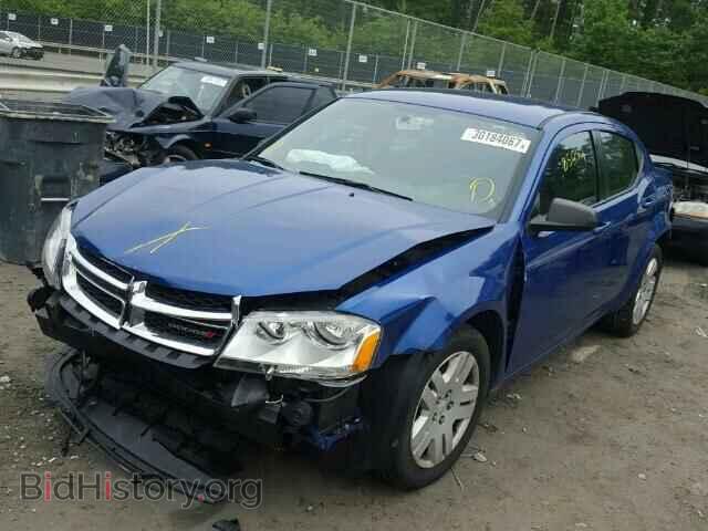 2014 DODGE AVENGER - VIN: 1C3CDZAB1EN203435 - Фото 2