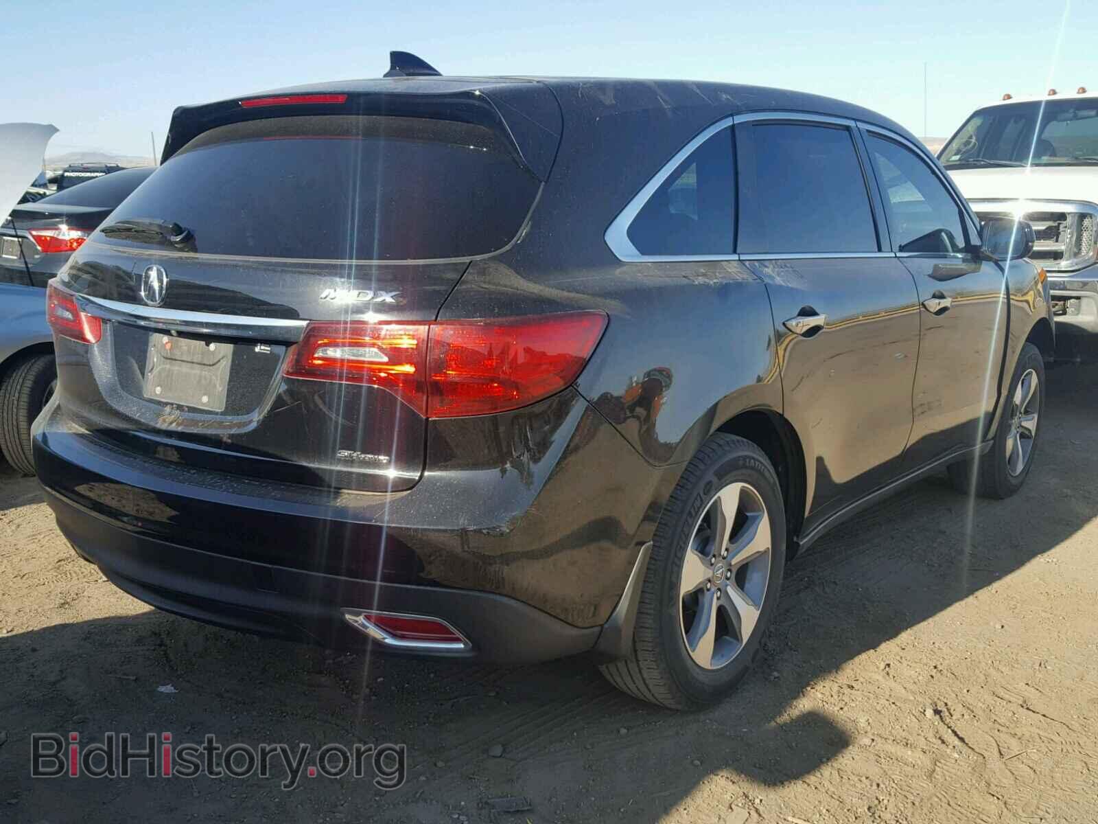 2014 ACURA MDX - VIN: 5FRYD4H25EB008087 - Photo 4