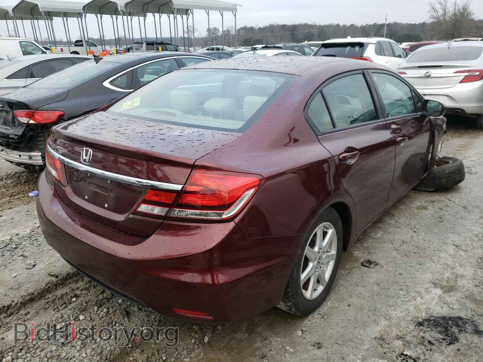 2014 HONDA CIVIC - VIN: 19XFB2F54EE231842 - Фото 4