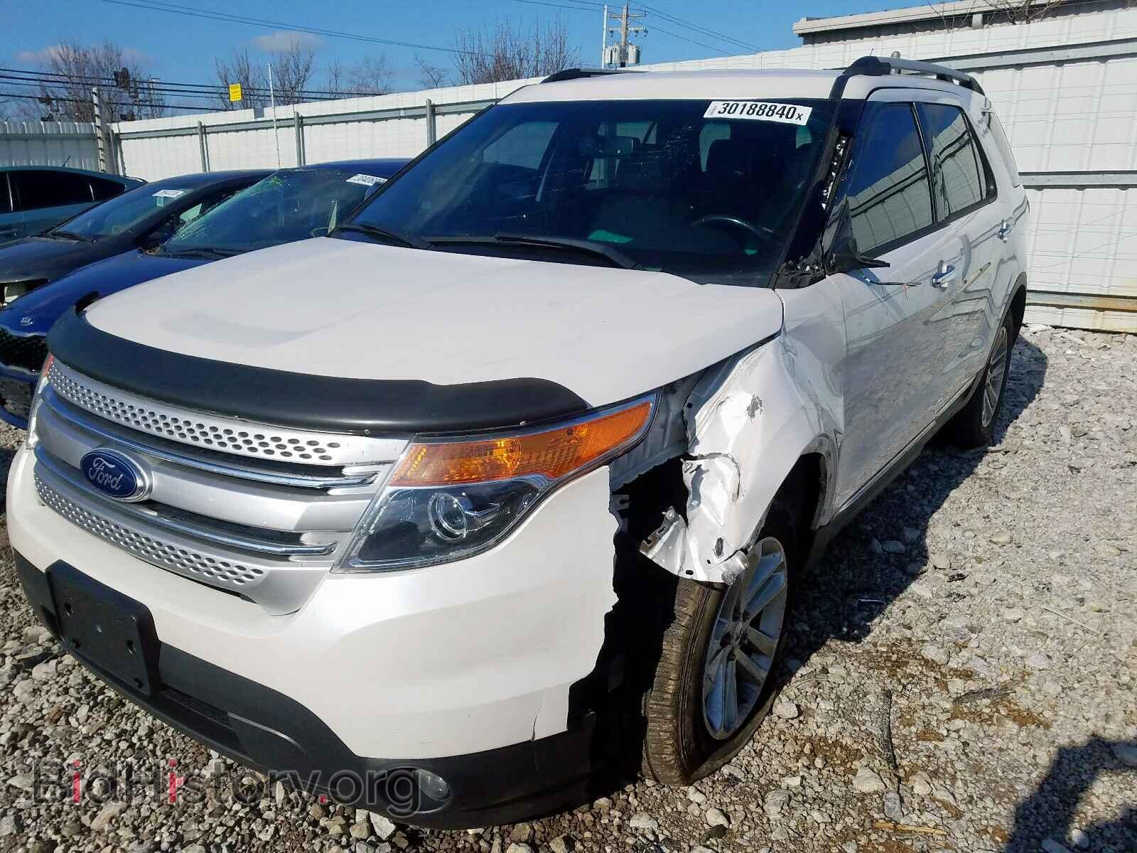 2013 FORD EXPLORER - VIN: 1FM5K7D84DGA78167 - Фото 2