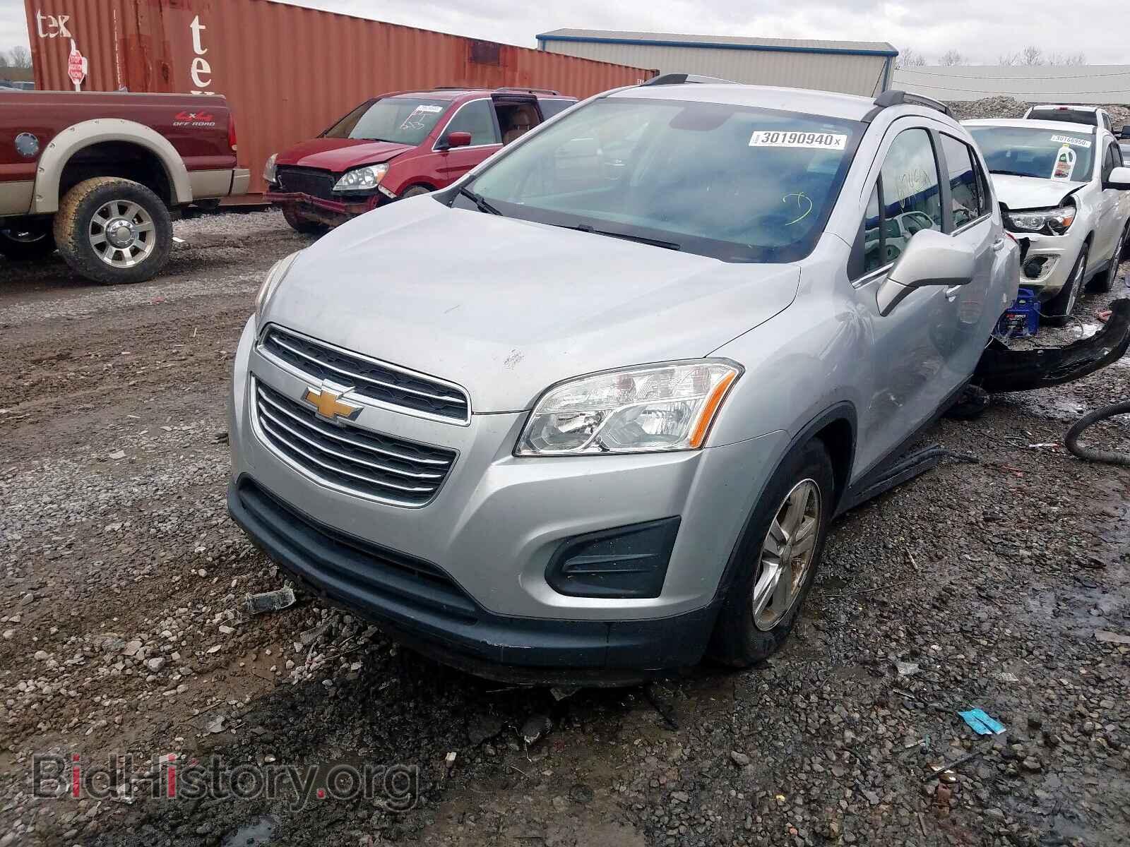 2015 CHEVROLET TRAX - VIN: 3GNCJLSB0FL251615 - Фото 2