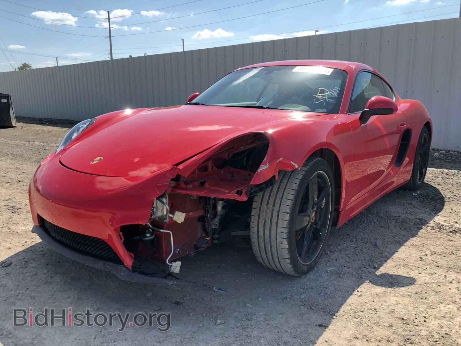 2016 PORSCHE CAYMAN - VIN: WP0AA2A84GK170443 - Фото 2