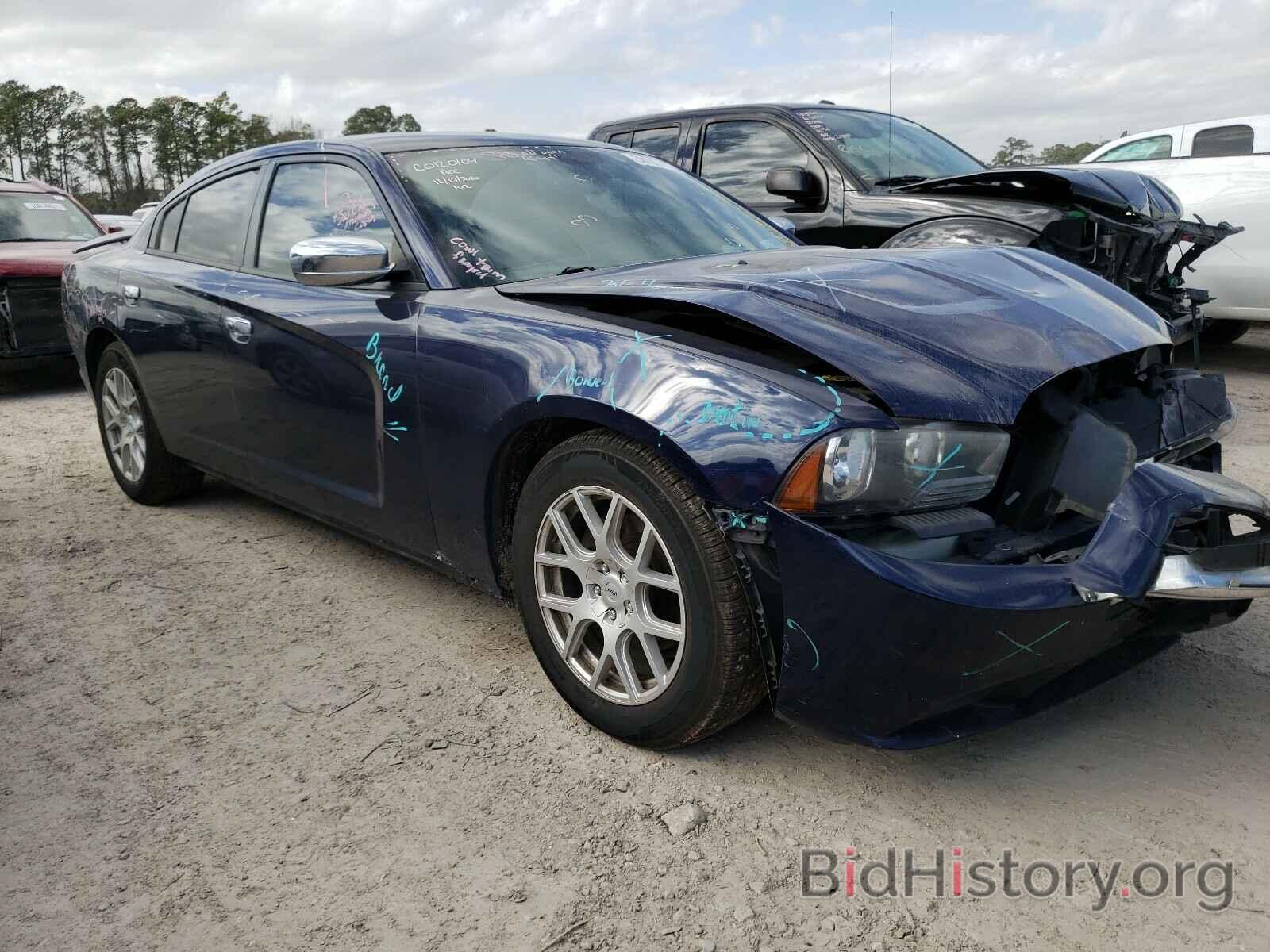 Photo 2C3CDXBG4DH678664 - DODGE CHARGER 2013