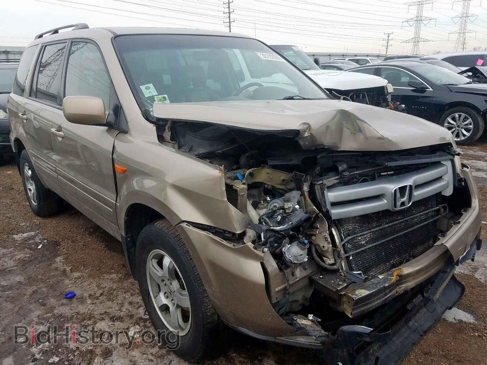 Photo 5FNYF18637B013918 - HONDA PILOT 2007