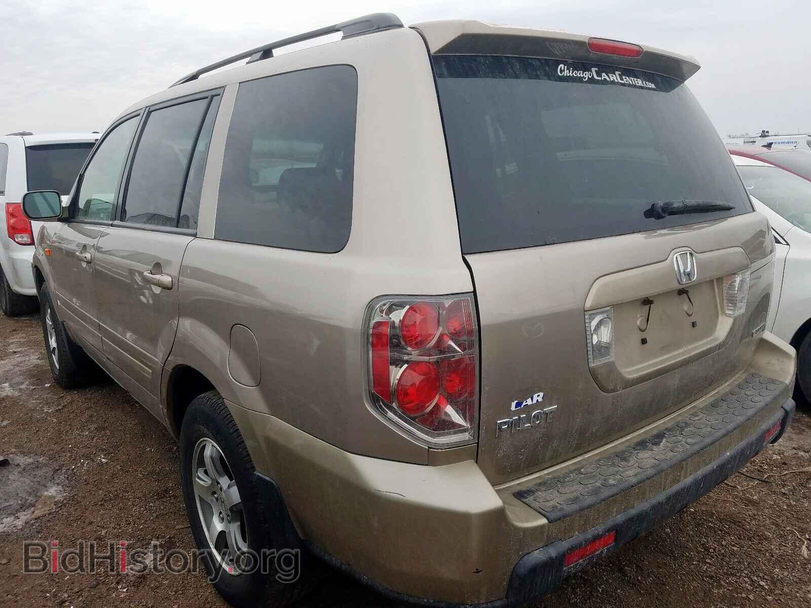 2007 HONDA PILOT - VIN: 5FNYF18637B013918 - Фото 3