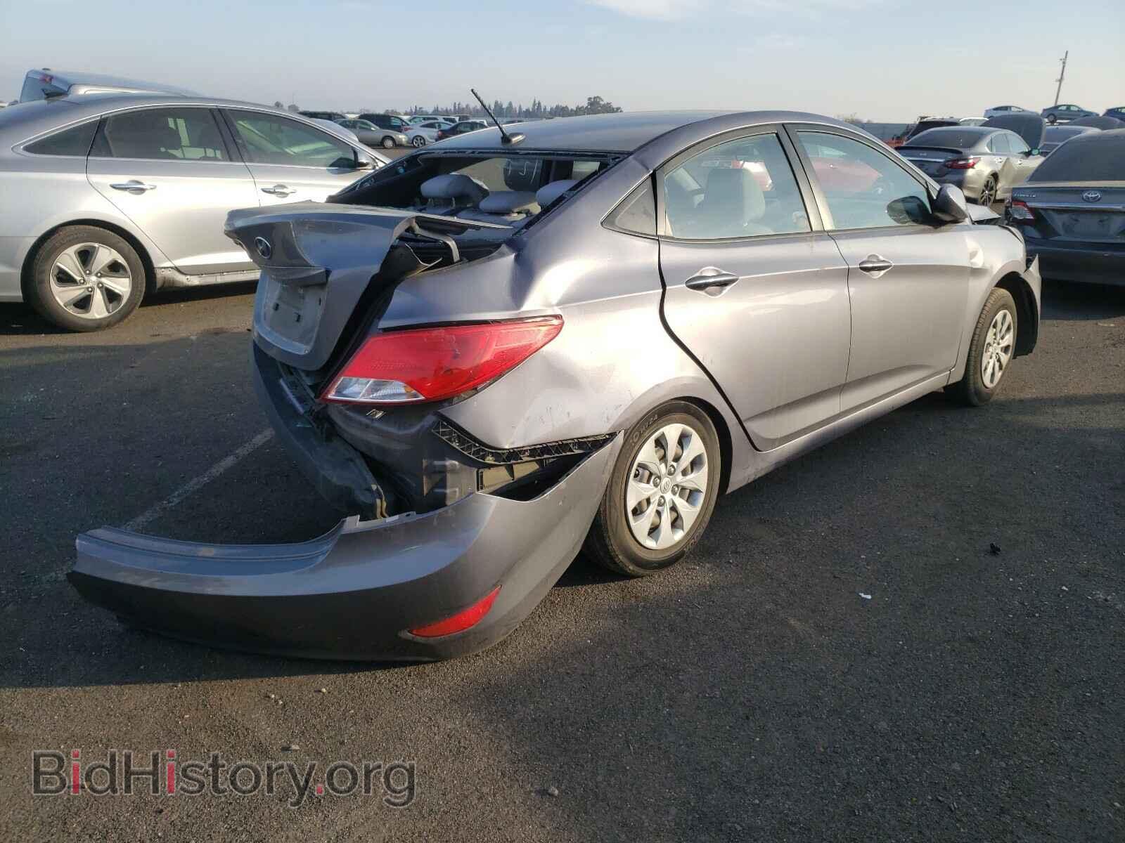 2016 HYUNDAI ACCENT - VIN: KMHCT4AE6GU070901 - Фото 4