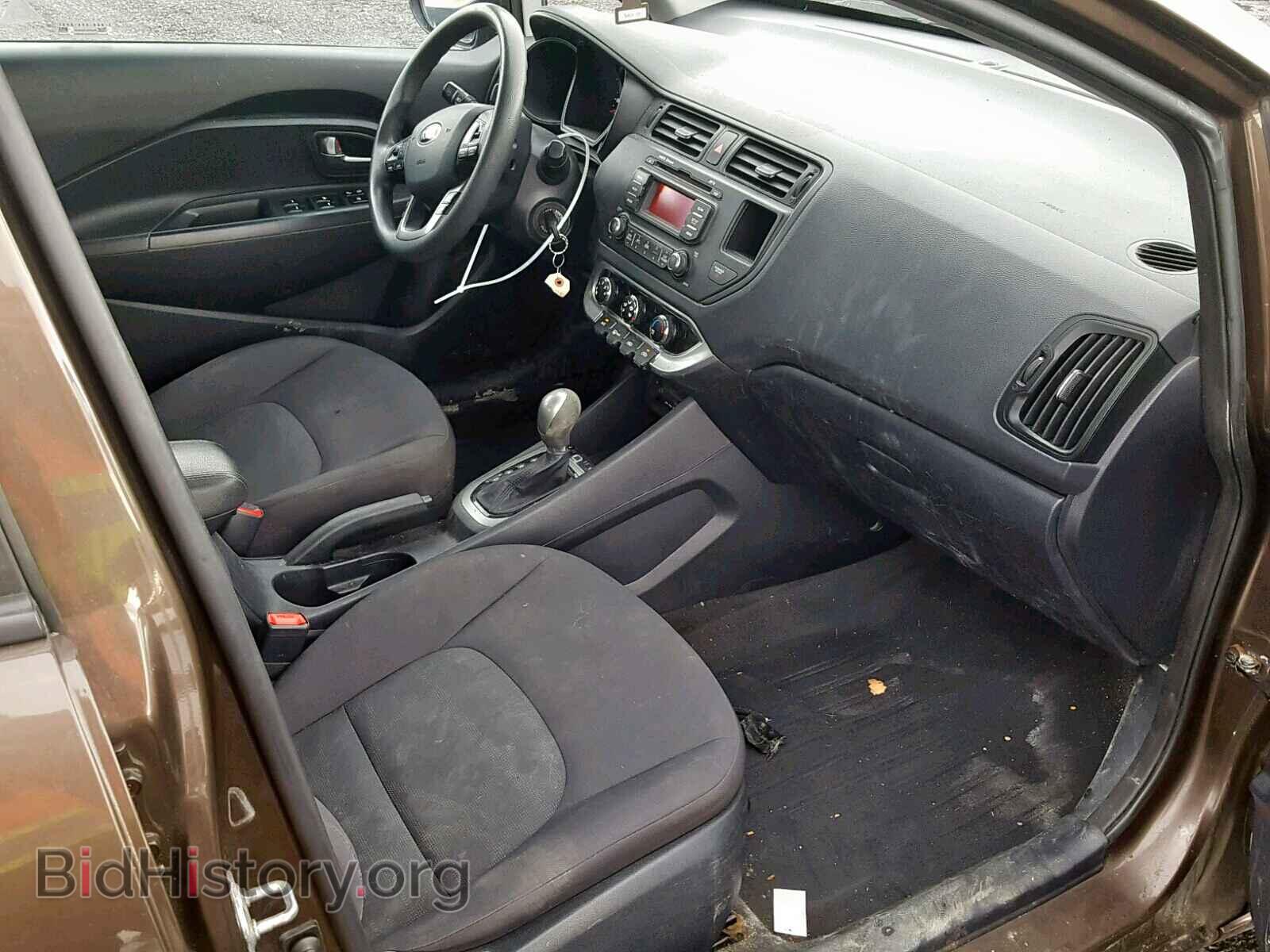2013 KIA RIO - VIN: KNADM5A35D6848449 - Фото 5