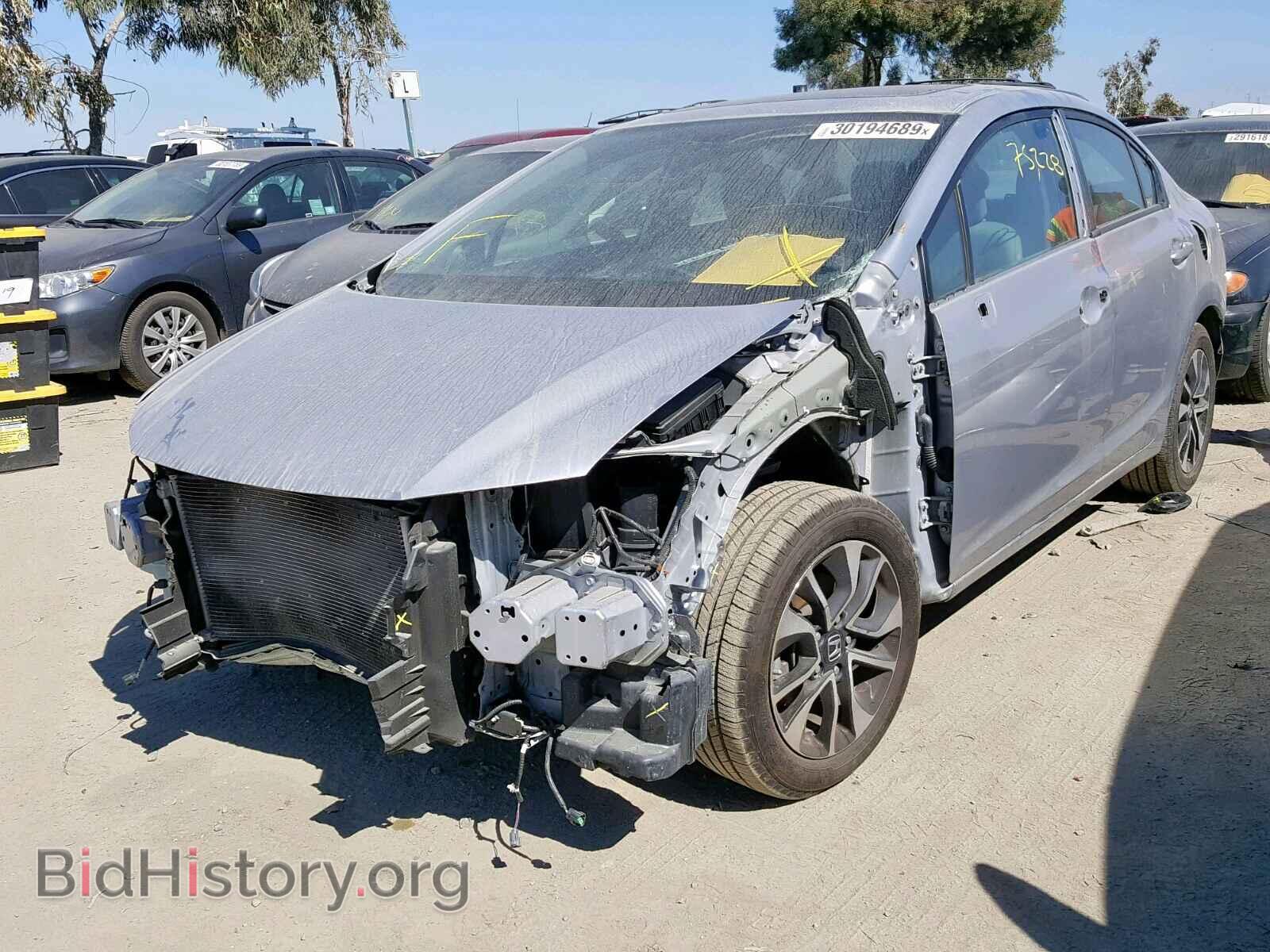 2013 HONDA CIVIC - VIN: 19XFB2F91DE276478 - Фото 2