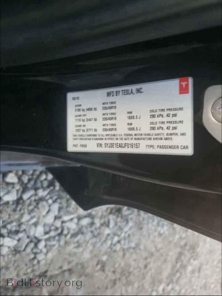 2018 TESLA MODEL 3 - VIN: 5YJ3E1EA0JF016157 - Photo 10