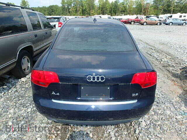 2006 AUDI A4 - VIN: WAUDG78E46A037848 - Фото 9