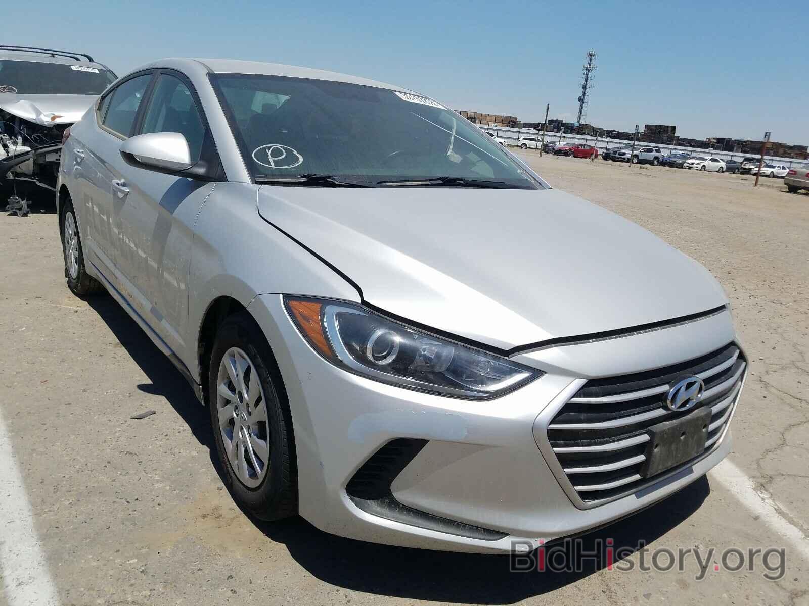 Photo 5NPD74LF1HH102541 - HYUNDAI ELANTRA 2017