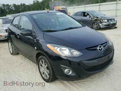 2013 Mazda 2 MAZDA2, черный — VIN JM1DE1LY2D0159537, Copart