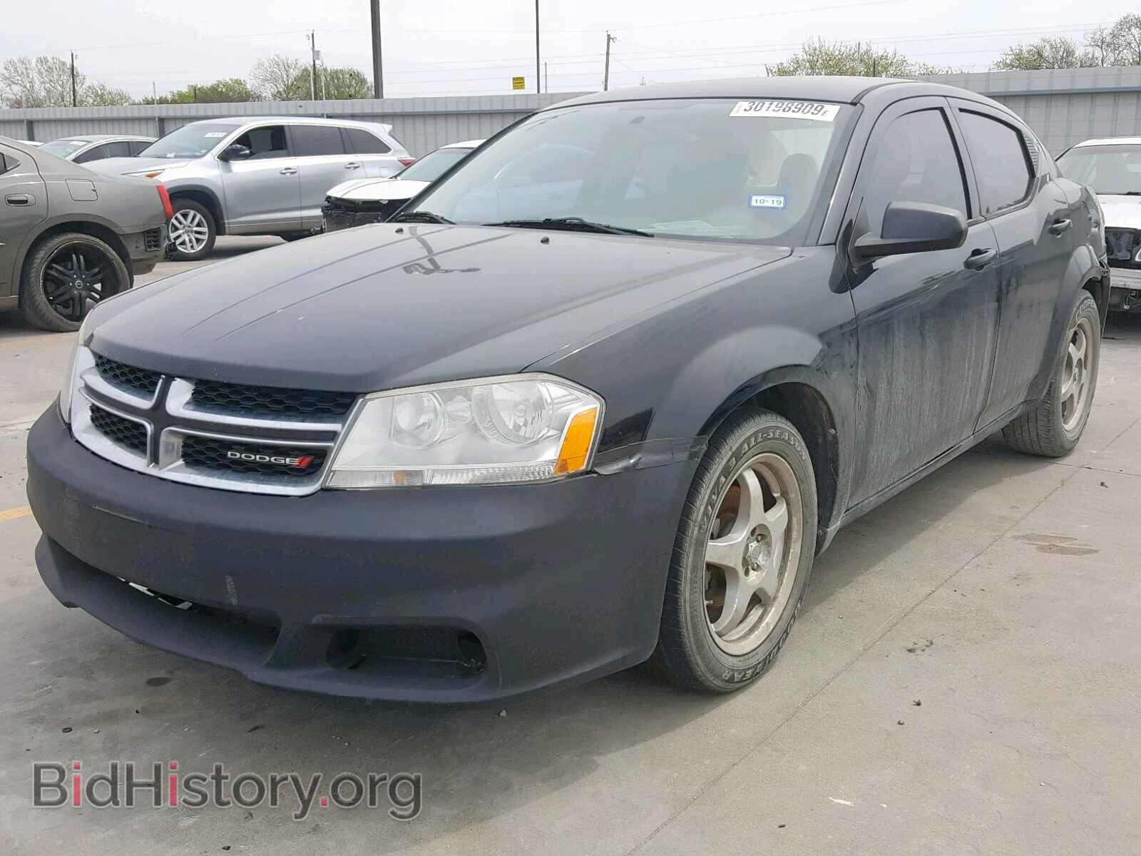2012 DODGE AVENGER - VIN: 1C3CDZAB9CN198966 - Фото 2
