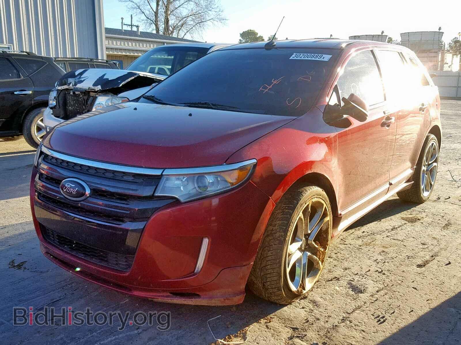2013 FORD EDGE - VIN: 2FMDK3AK1DBA04345 - Фото 2