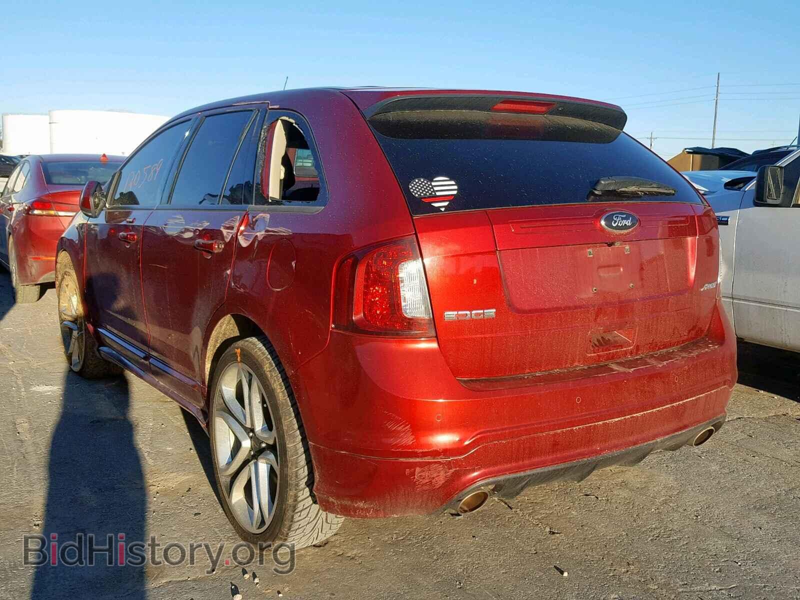 2013 FORD EDGE - VIN: 2FMDK3AK1DBA04345 - Фото 3