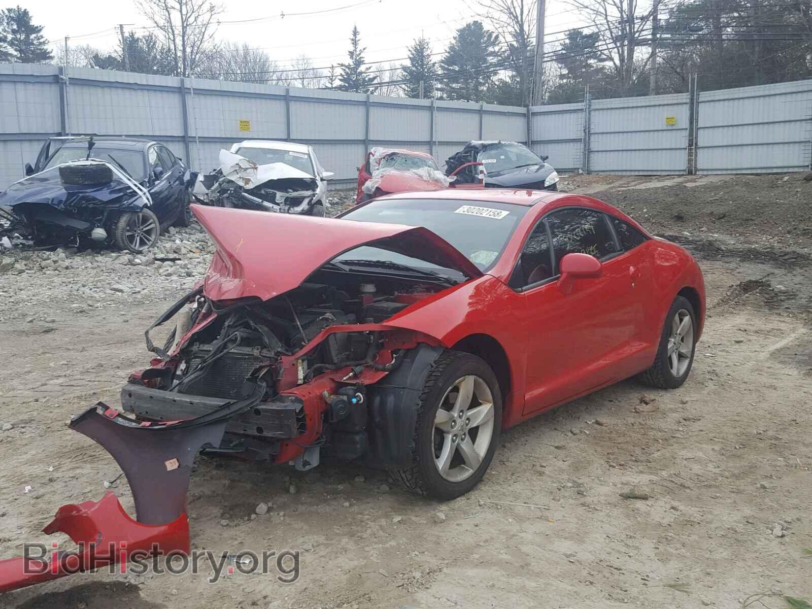2007 MITSUBISHI ECLIPSE - VIN: 4A3AK24F77E012830 - Фото 2