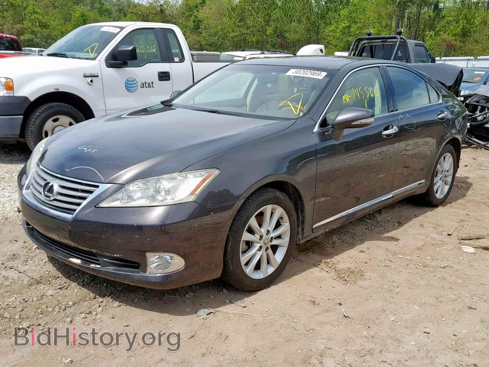2011 LEXUS ES350 - VIN: JTHBK1EG8B2437409 - Фото 2