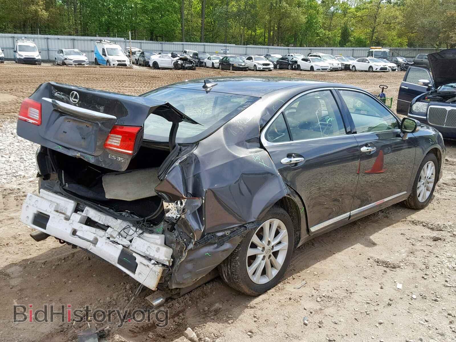 2011 LEXUS ES350 - VIN: JTHBK1EG8B2437409 - Фото 4