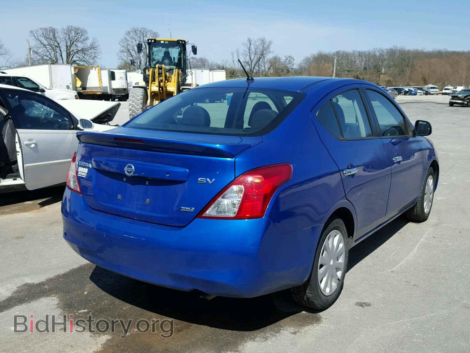 2013 NISSAN VERSA - VIN: 3N1CN7AP2DL821051 - Фото 4