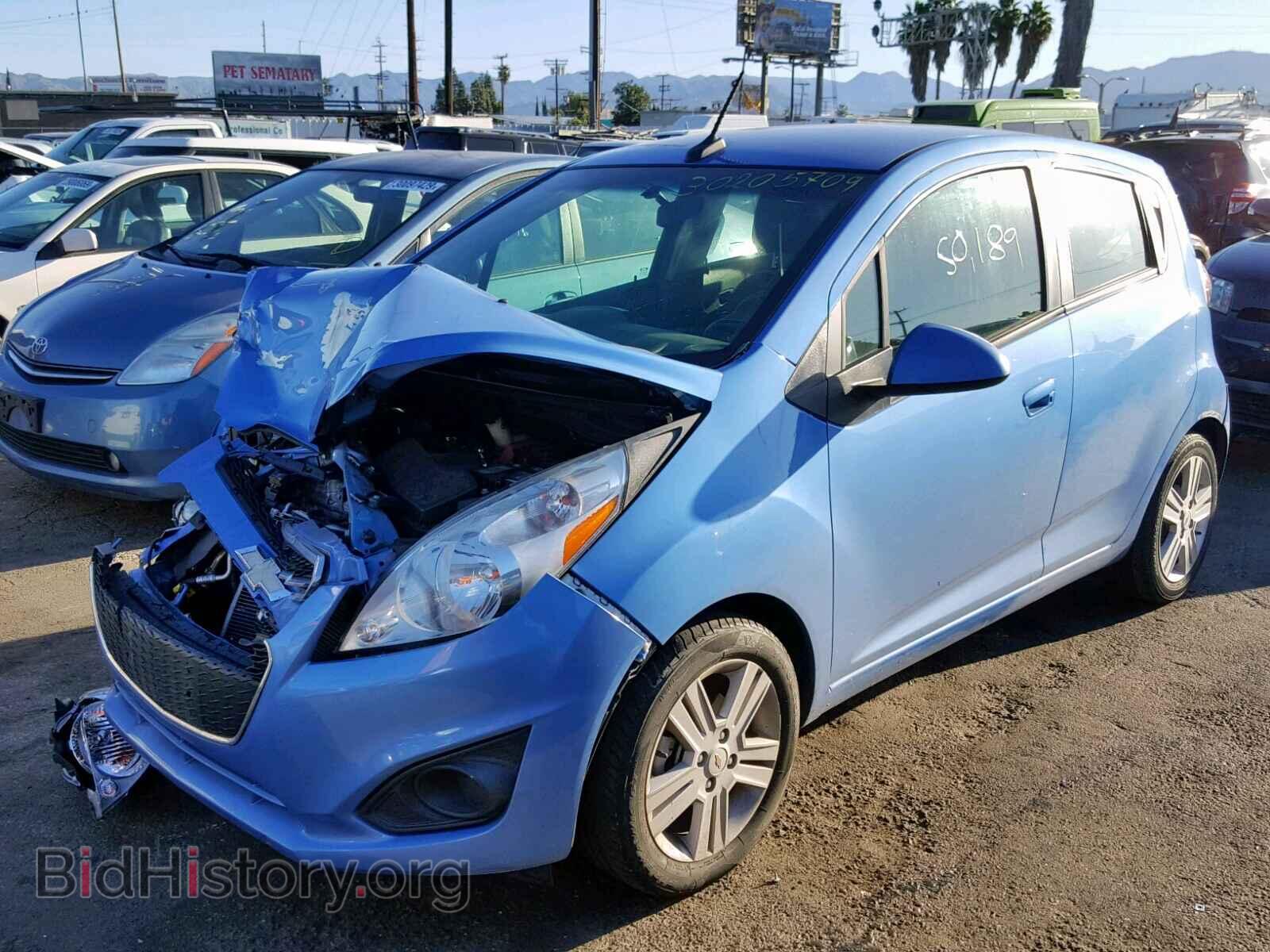 2014 CHEVROLET SPARK - VIN: KL8CD6S97EC494758 - Фото 2