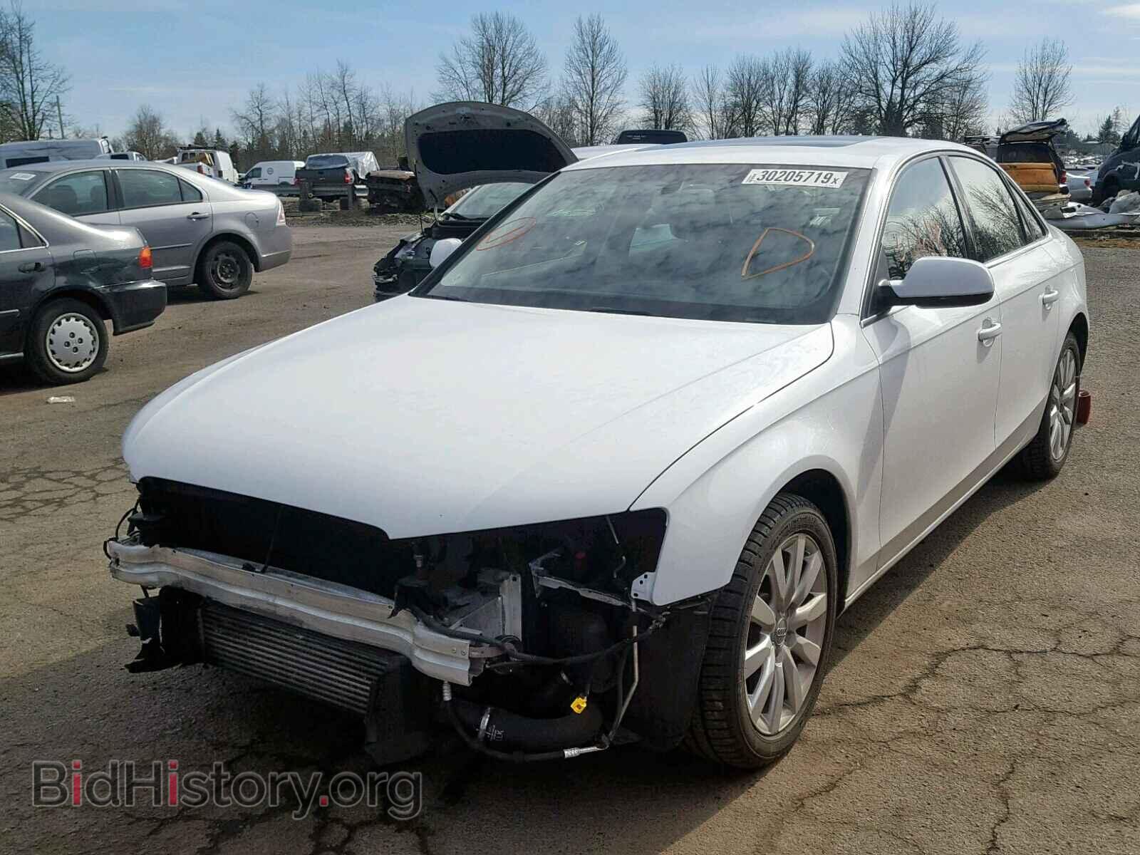 2012 AUDI A4 - VIN: WAUBFAFL3CA112673 - Фото 2