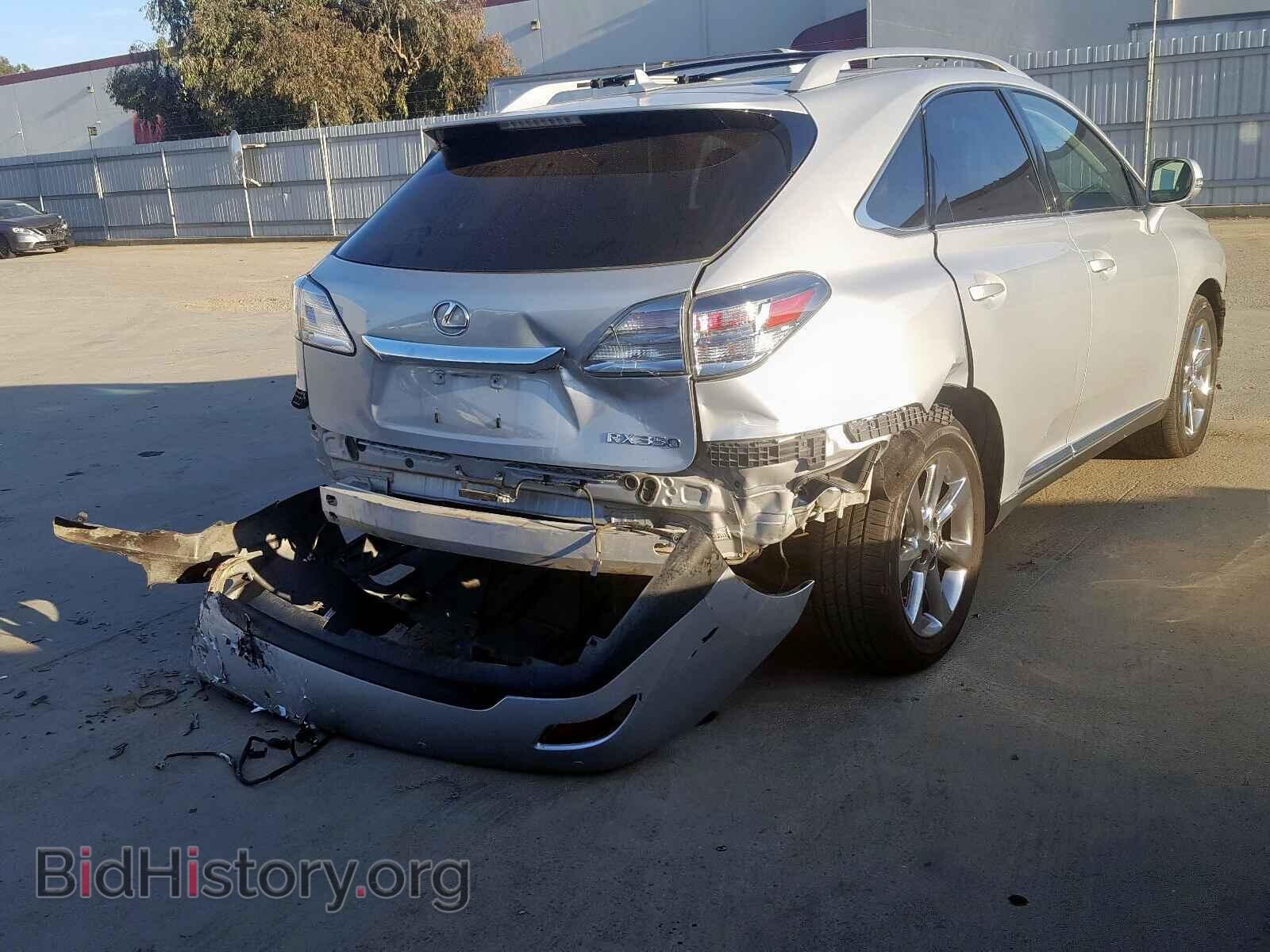 2011 LEXUS RX350 - VIN: 2T2BK1BA3BC080977 - Фото 4