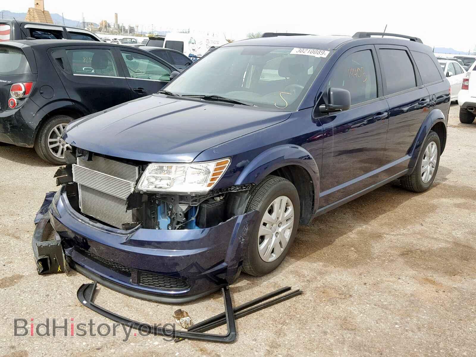2017 DODGE JOURNEY SE - VIN: 3C4PDCABXHT673848 - Фото 2