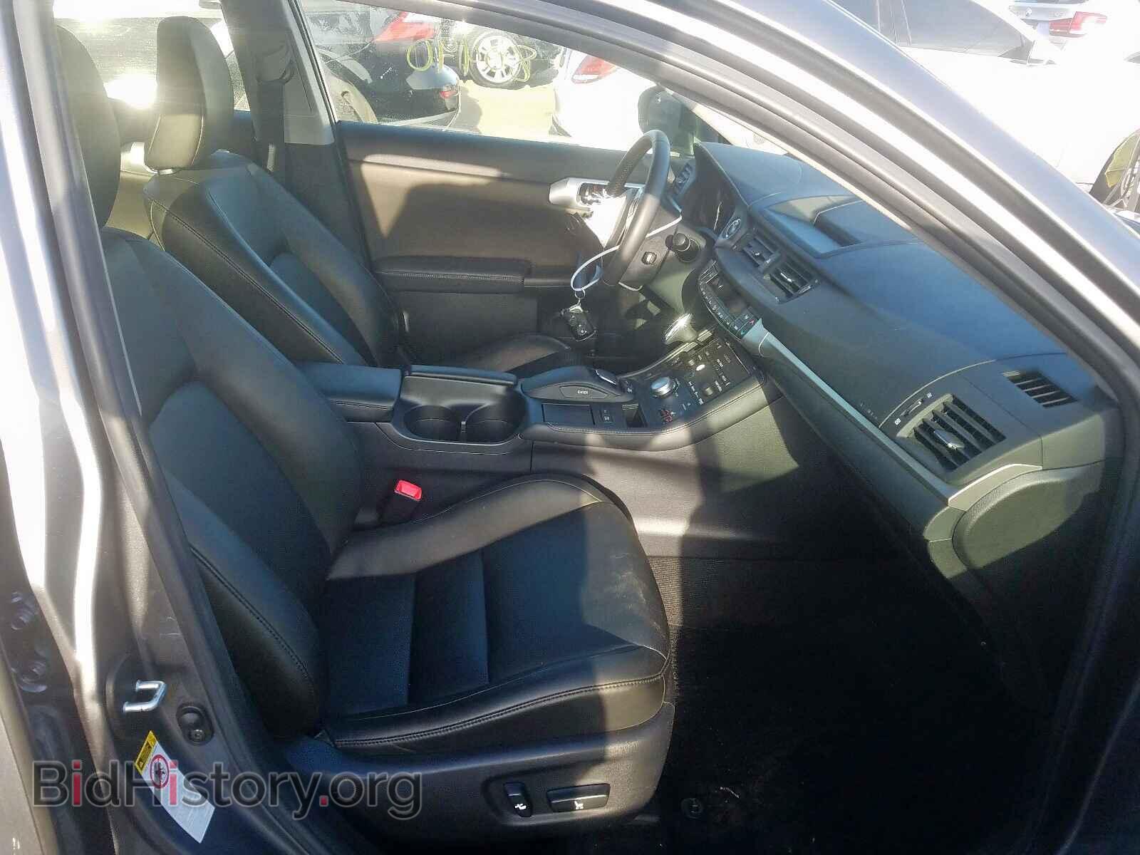 2013 LEXUS CT 200 - VIN: JTHKD5BH8D2152064 - Фото 5
