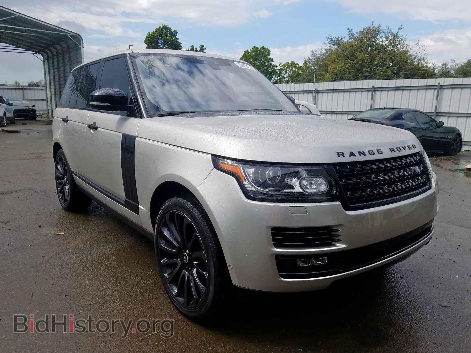 Фотография SALGS2FE8HA360381 - LAND ROVER RANGEROVER 2017